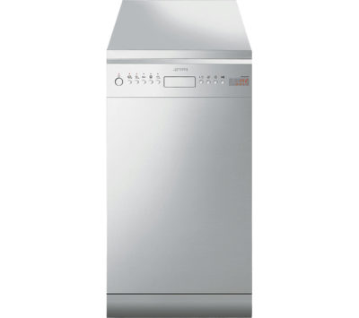 SMEG  D4SS-1 Slimline Dishwasher - Stainless Steel